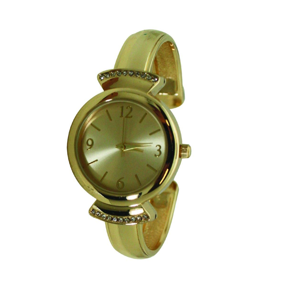 Gold Olivia Pratt Classic Every Day Metal Bangle Watch