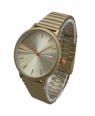 Beige Pastel Colors Minimalist Women Watch