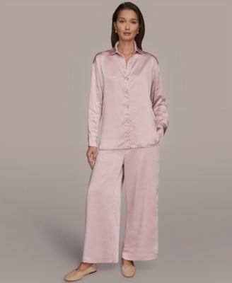 Women's Woven Button-Down Shirt