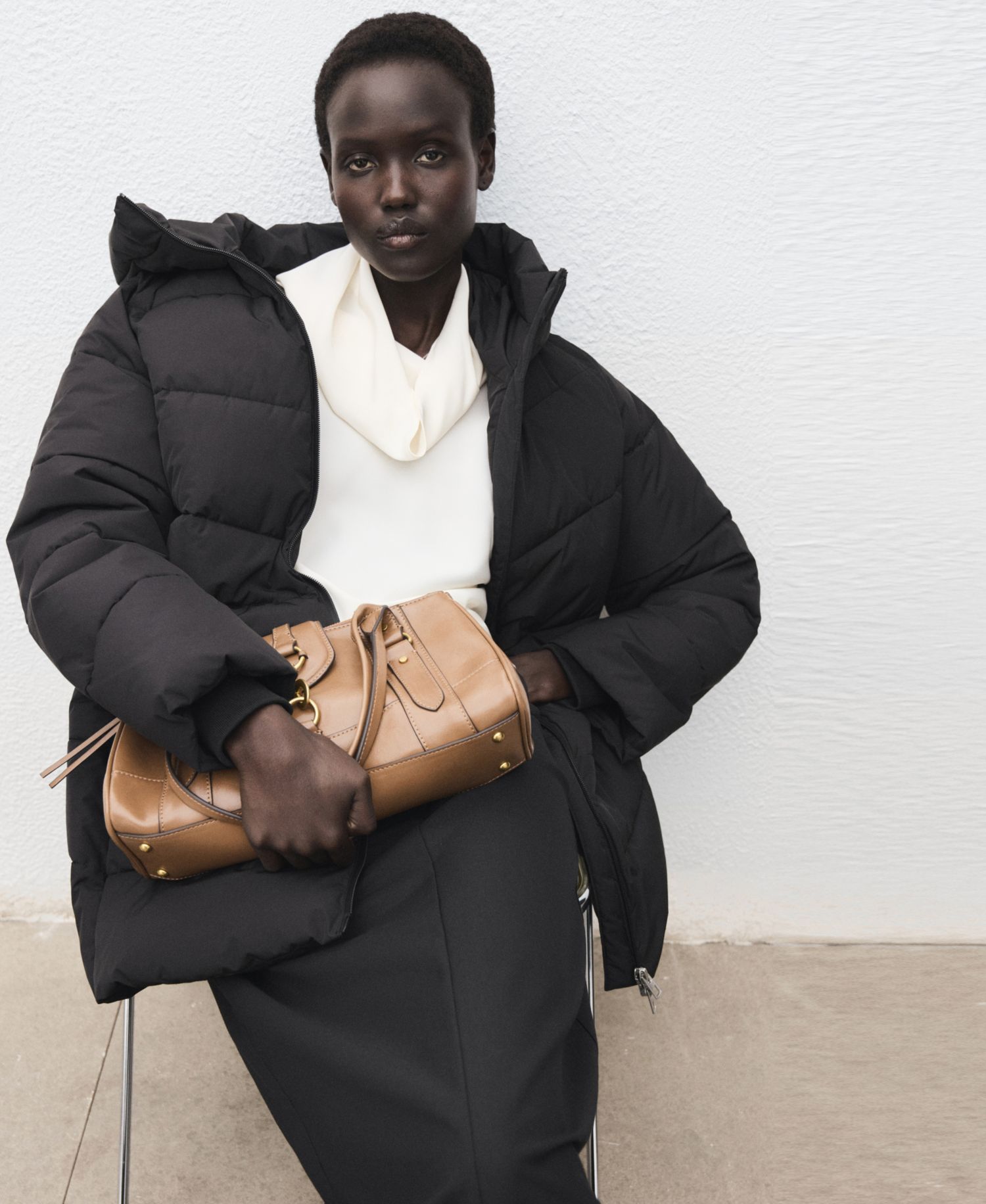 Women's Hood Quilted Coat