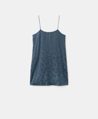 Women's Jacquard Satin Nightdress