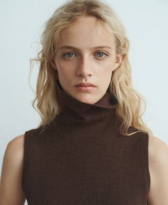 Women's Knitted Turtleneck Dress