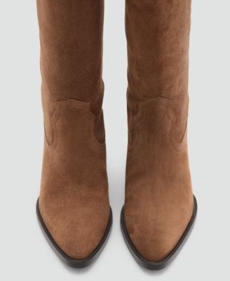 Women's Heel Leather Boots