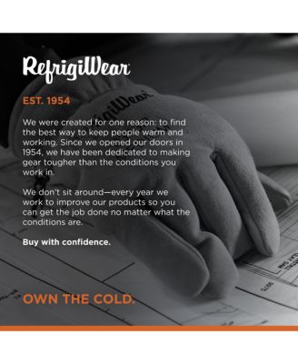 Men's Insulated Leather Gloves - Warm, Durable, High-Performance Cold Weather Work Gloves