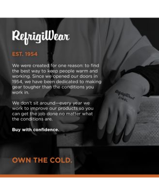 Men's Dual-Layer Waterproof Double Dip Glove - Extreme Cold Protection, Superior Grip, Heavy Brushed Acrylic Liner