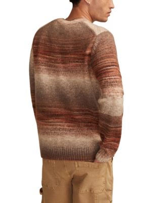 Men's Space Dye Crewneck Sweater