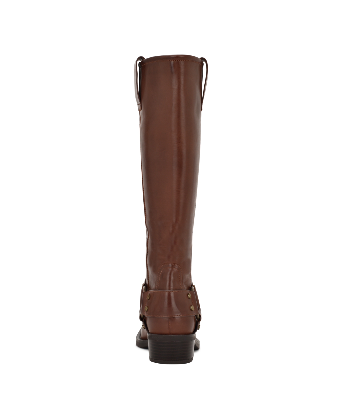 Nine West Women's Fawsta Tall Square Toe Boots In Brown