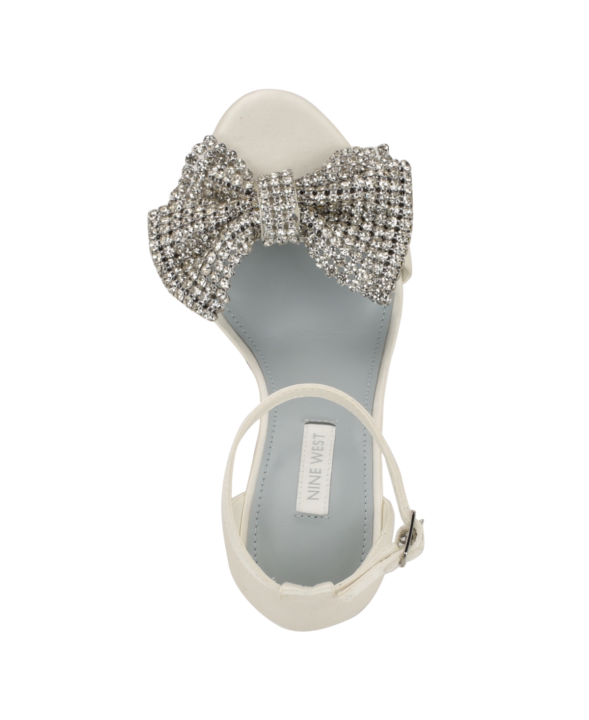 Nine West Women's Tansie Bridal High Stiletto Dress Sandals In Neutral