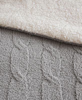 	Textured Knit Chenille 2-Pc. Comforter Set, Twin