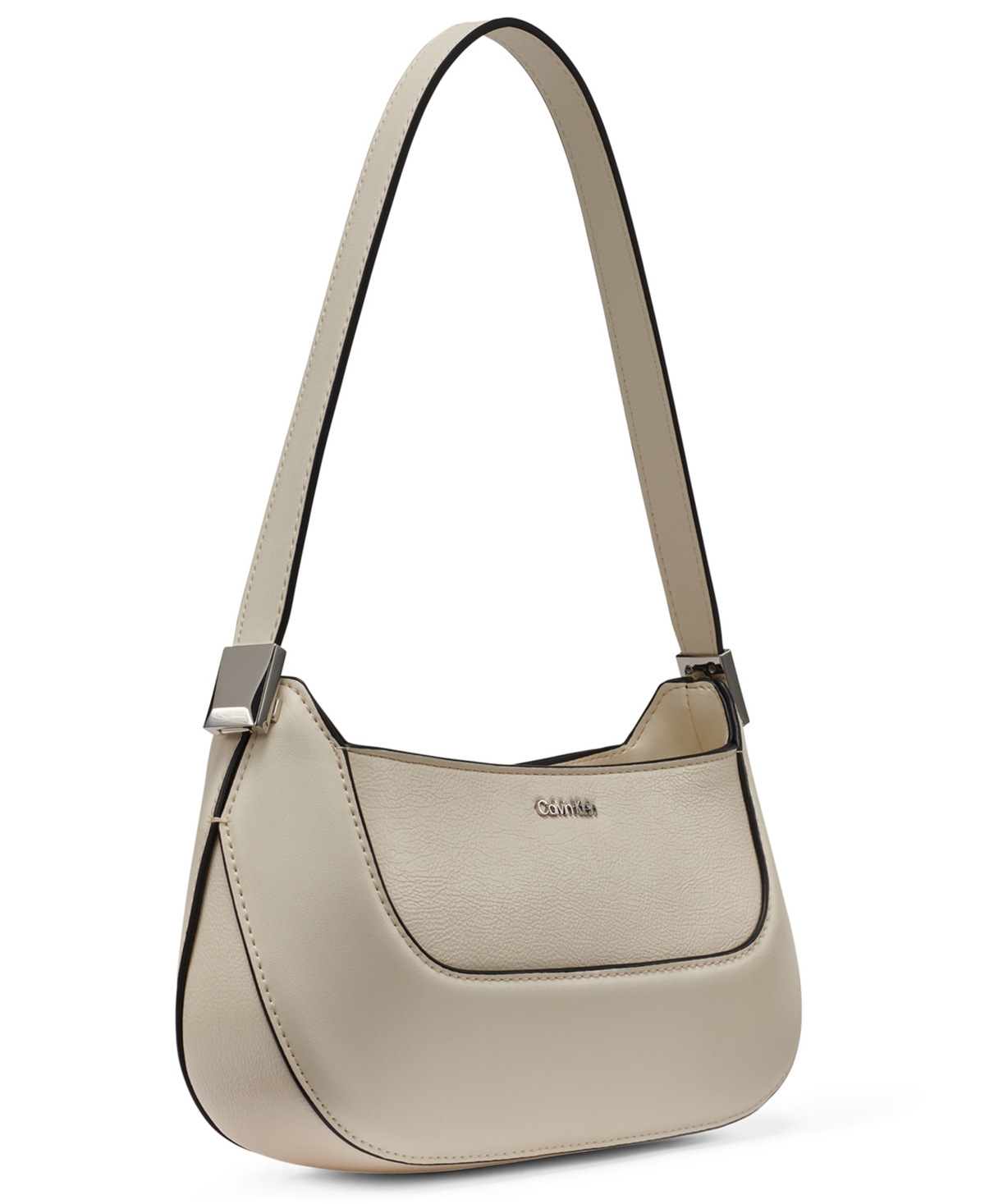 Calvin Klein Nori Small Shoulder Bag In White