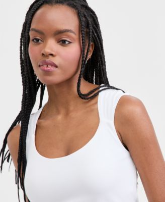 Women's Sleeveless Built-In Bra Top