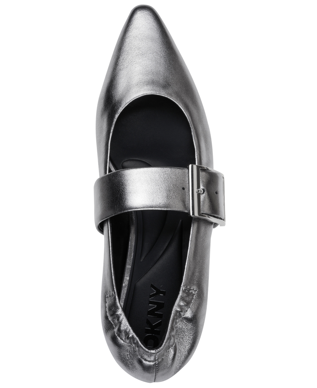 Dkny Women's Cormic Flat W/ Buckle In Gray