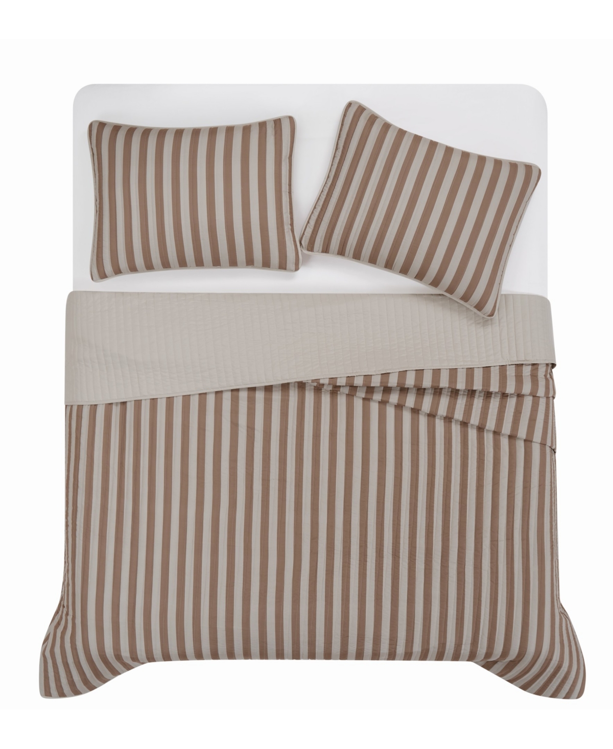 Truly Soft Weston Stripe 3-Pc. Quilt Set