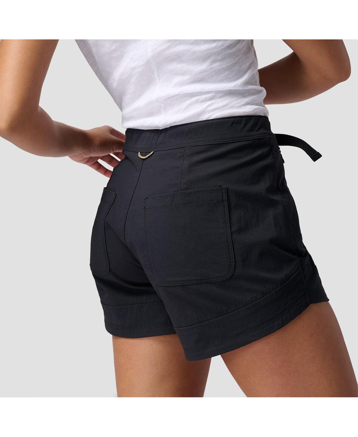 Backcountry Women's Wasatch Ripstop 3.5in Short Performance Shorts In Black
