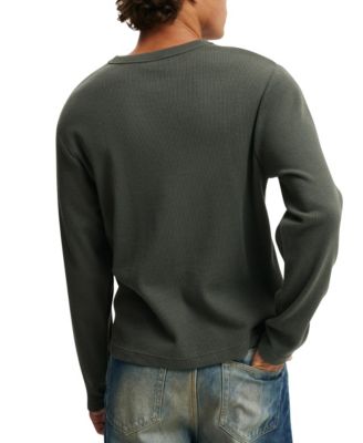 Men's Cropped Fit Textured T-shirts