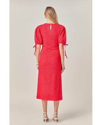 Women's Smocked Midi Dress