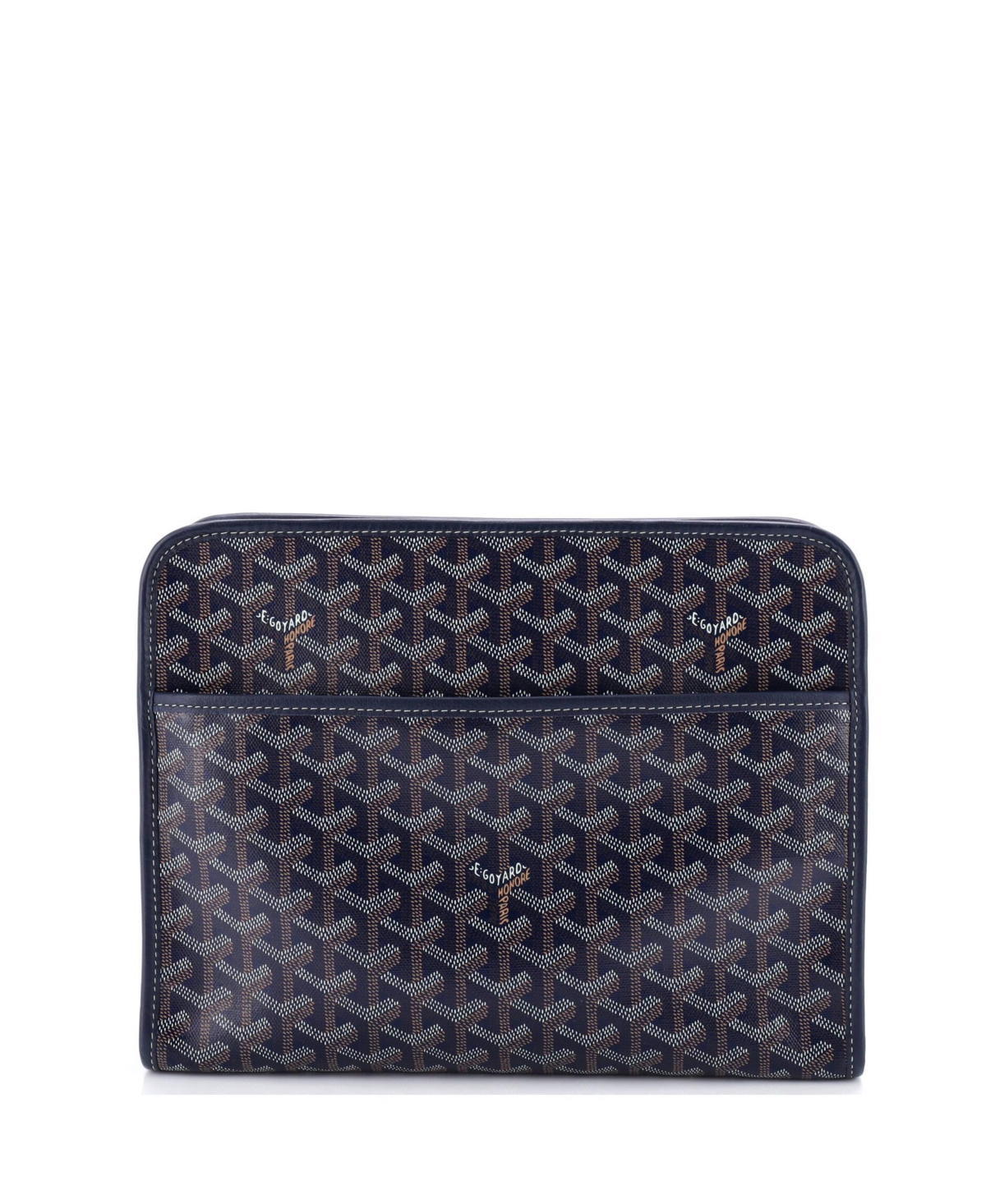 Pre-Owned Goyard Gm Jouvence Toiletry Pouch Coated Canvas