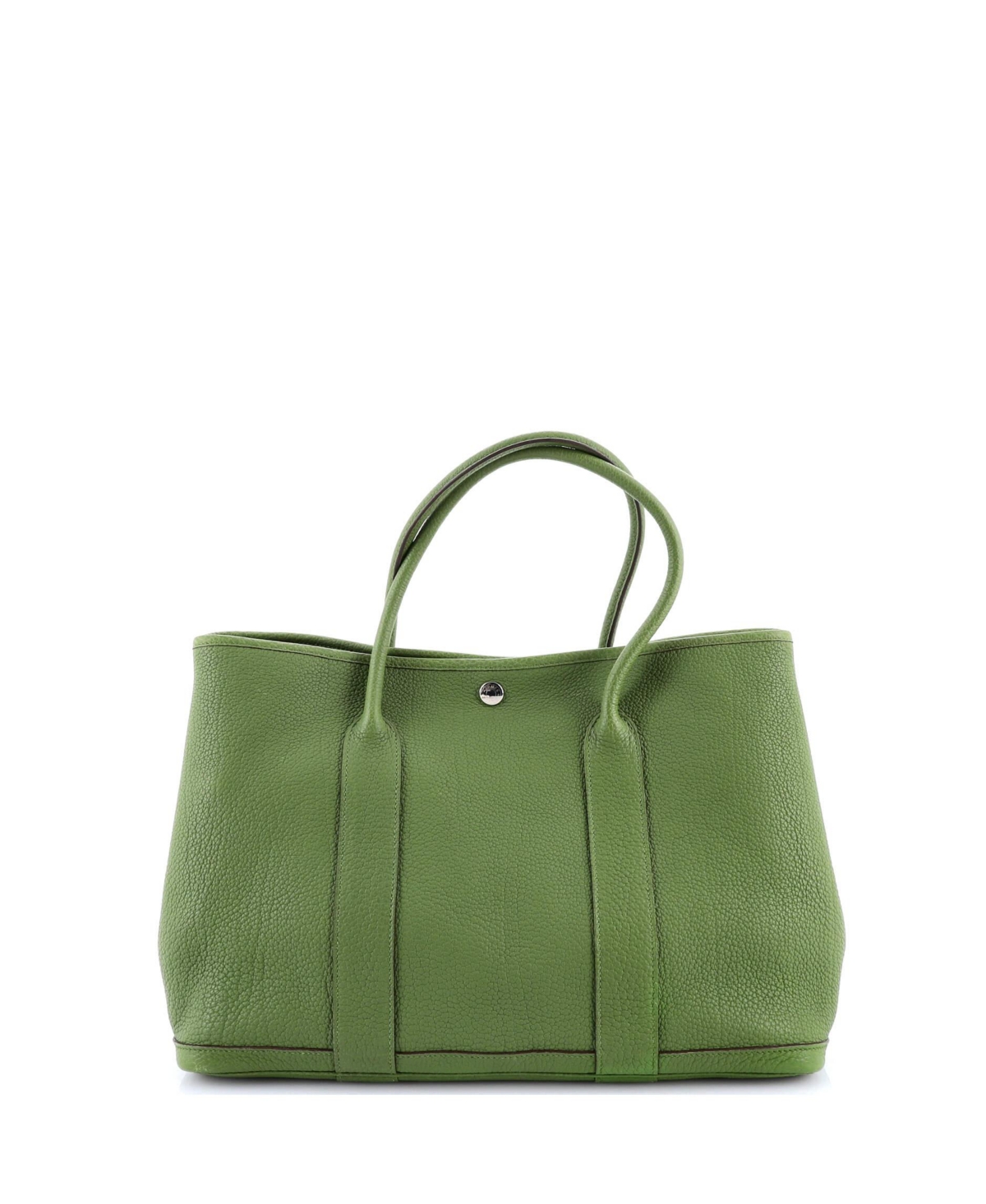 Pre-Owned HERMA‰S 36 Garden Party Tote Leather