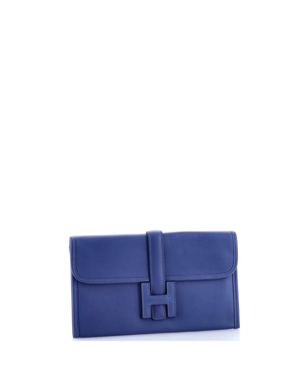 Pre-Owned HERMA‰S Jige Duo Clutch Swift