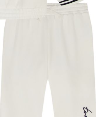 Girls' 4-6X Oversized Hoodie and Graphic Print Joggers, 2-Piece Set