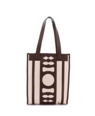 Petit H Dream Catcher Tote Toile and Leather