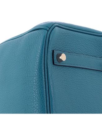 Birkin 30 Handbag Blue Togo with Gold Hardware