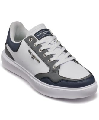 KARL LAGERFELD PARIS - Men's Multi-Color Side Logo Bit Sneakers