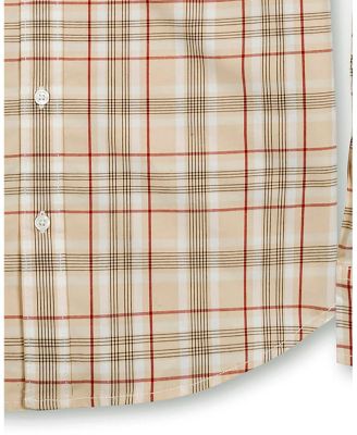 Men's Organic Long Sleeve Stretch Poplin Button Down Shirt