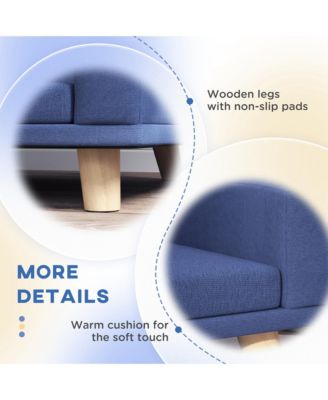 Dog Sofa Couch with Washable Cushion for Large Dogs, Cats,