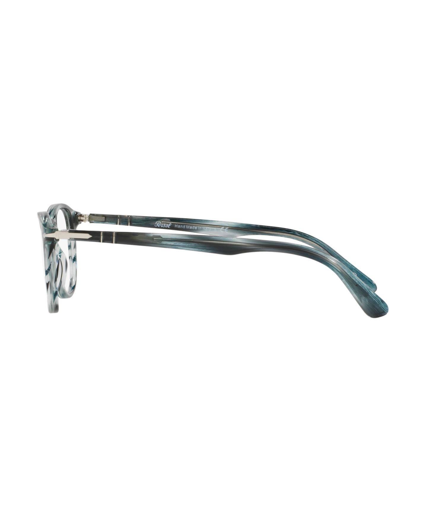 Мужские очки Persol Man Round Plastic PO3143V Eyeglasses, цвет: Серый — фото 5