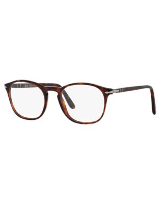Man Square Plastic PO3007V Eyeglasses