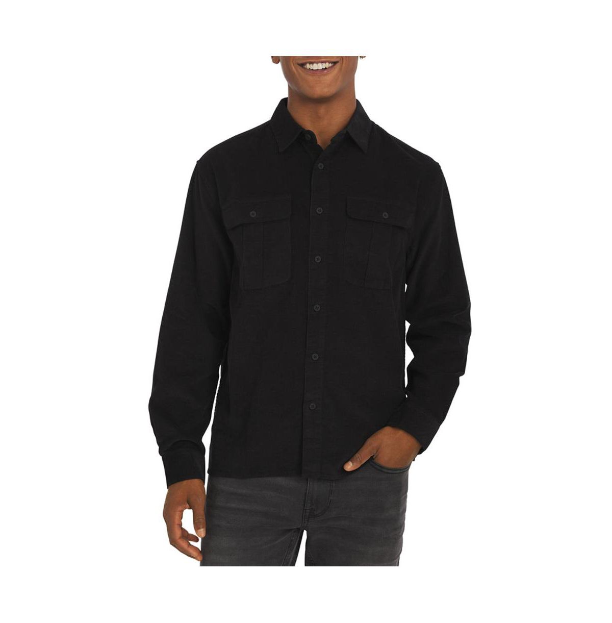 Мужская вельветовая рубашка из хлопка Philip