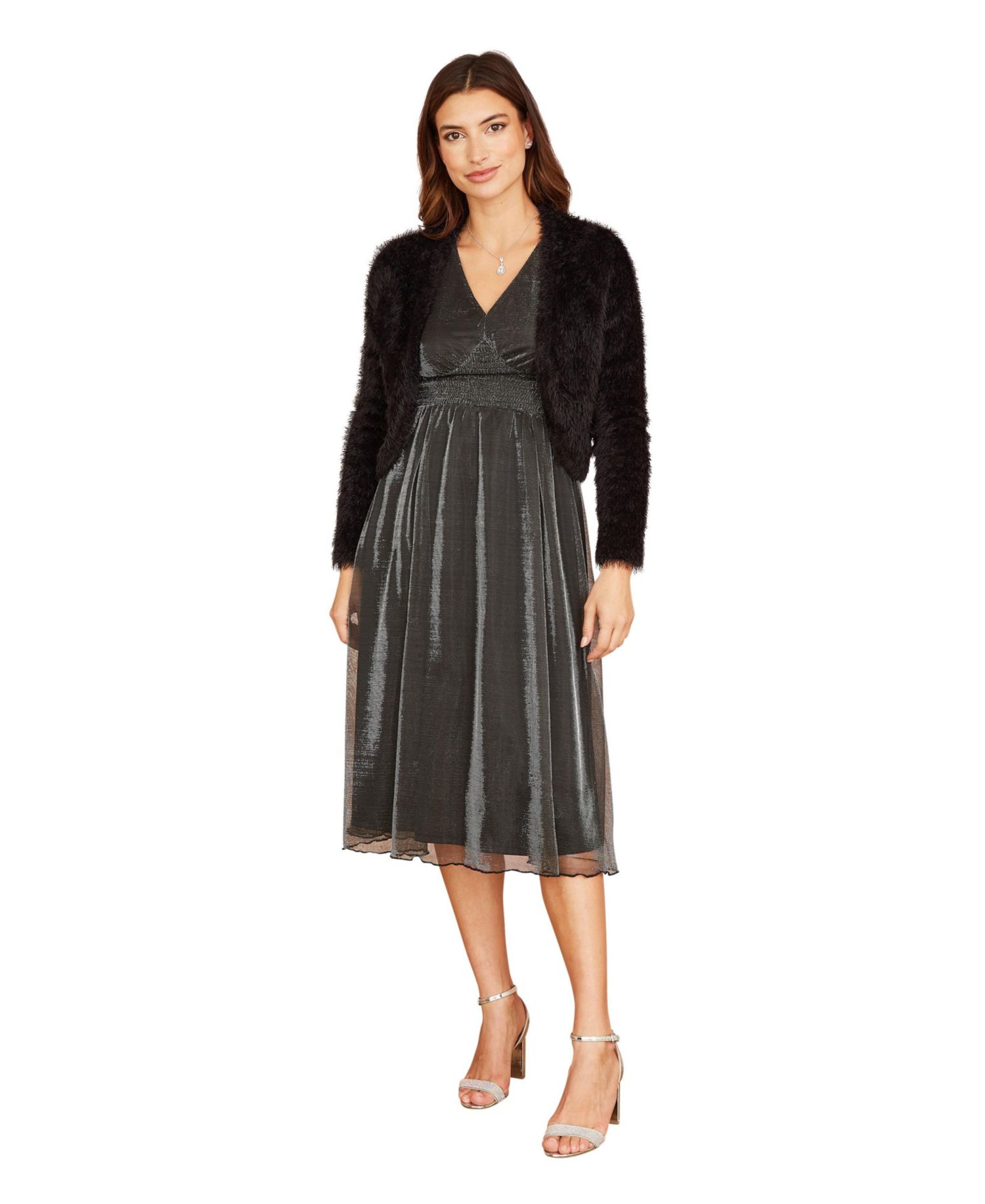 Women's Eyelash Knit Bolero