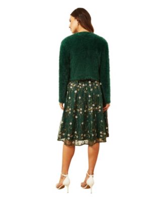 Women's Eyelash Knit Bolero