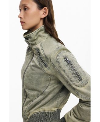 Women's Short jacket with waistband