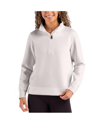 Women's Cutter and Buck Roam Epic Versatility Recycled Quarter Zip Pullover