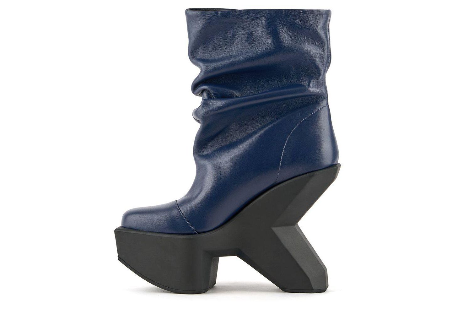 Женские ботинки United Nude Boulder Slouch Boot, цвет: Полуночный синий — фото 4
