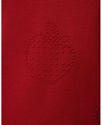 Women's Apple Drop Shoulder Tunic Sweater