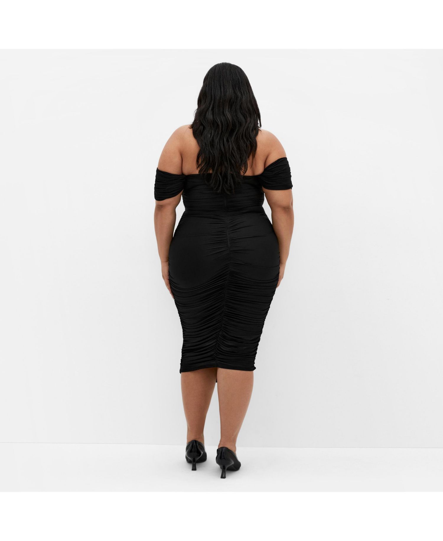 Plus Size Jazmin Ruched Dress