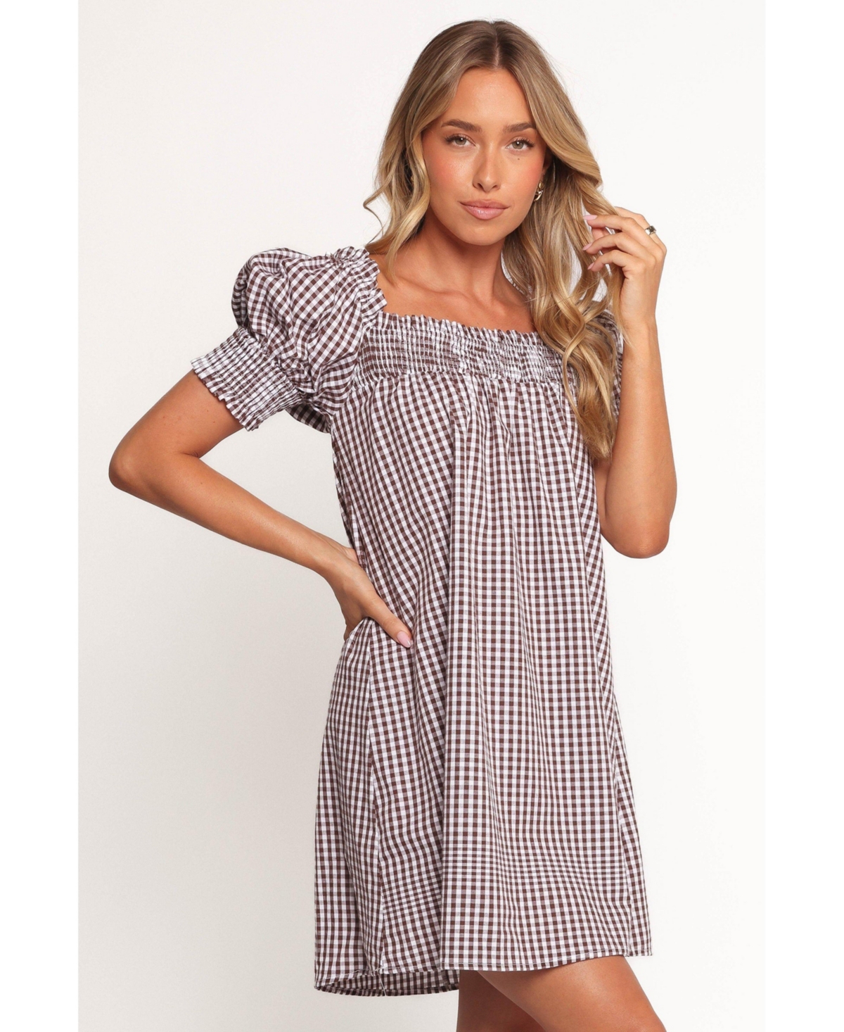 Petal and Pup Women's Kennedy Smock Mini Dress