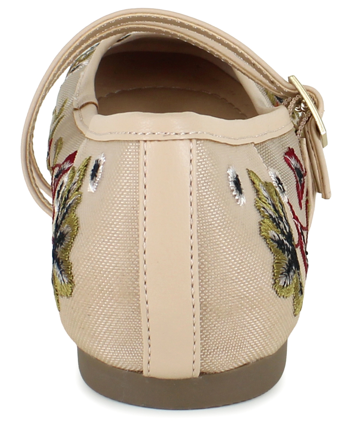 Kenneth Cole Reaction Malibu Nites Mary-jane Ballet Flat In Neutral