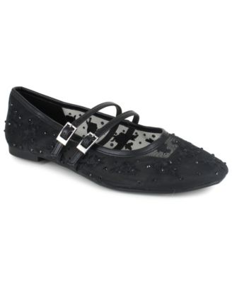 Malibu Nites Mary-Jane Ballet Flats
