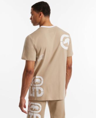 Men's Tackled Short-Sleeve Knit T-Shirt