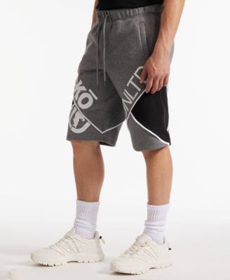 Men's Indented Fleece Regular Fit Shorts