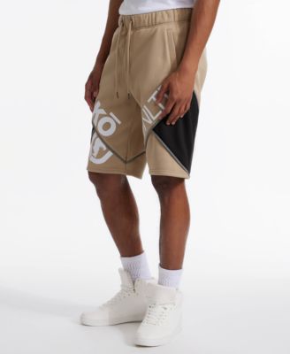 Men's Indented Fleece Regular Fit Shorts