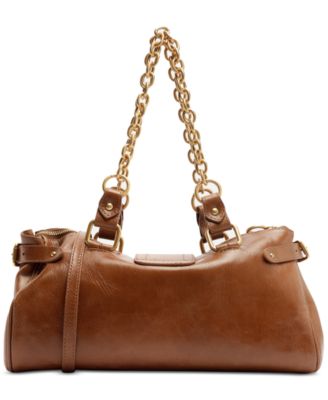 Gio Large Leather Shoulder Handbag