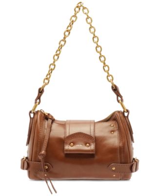 Arezzo - Gio Small Chain Strap Leather Shoulder Handbag