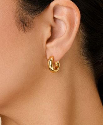 Sterling Silver Marisa Polished Stud Earrings