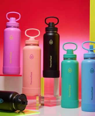 32 oz. Double Wall Vacuum Insulated Water Bottle with Spout Lid