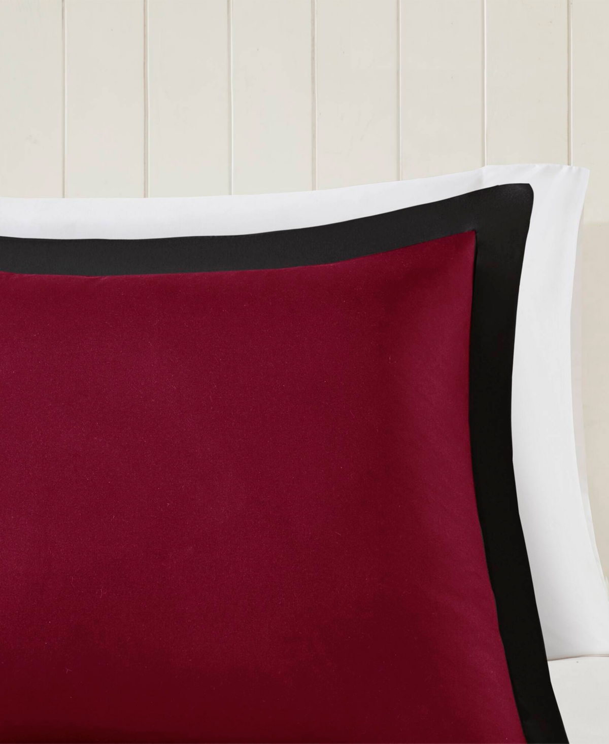 Madison Park Essentials Larkspur Reversible 3-pc. Comforter Set, Full/queen In Black